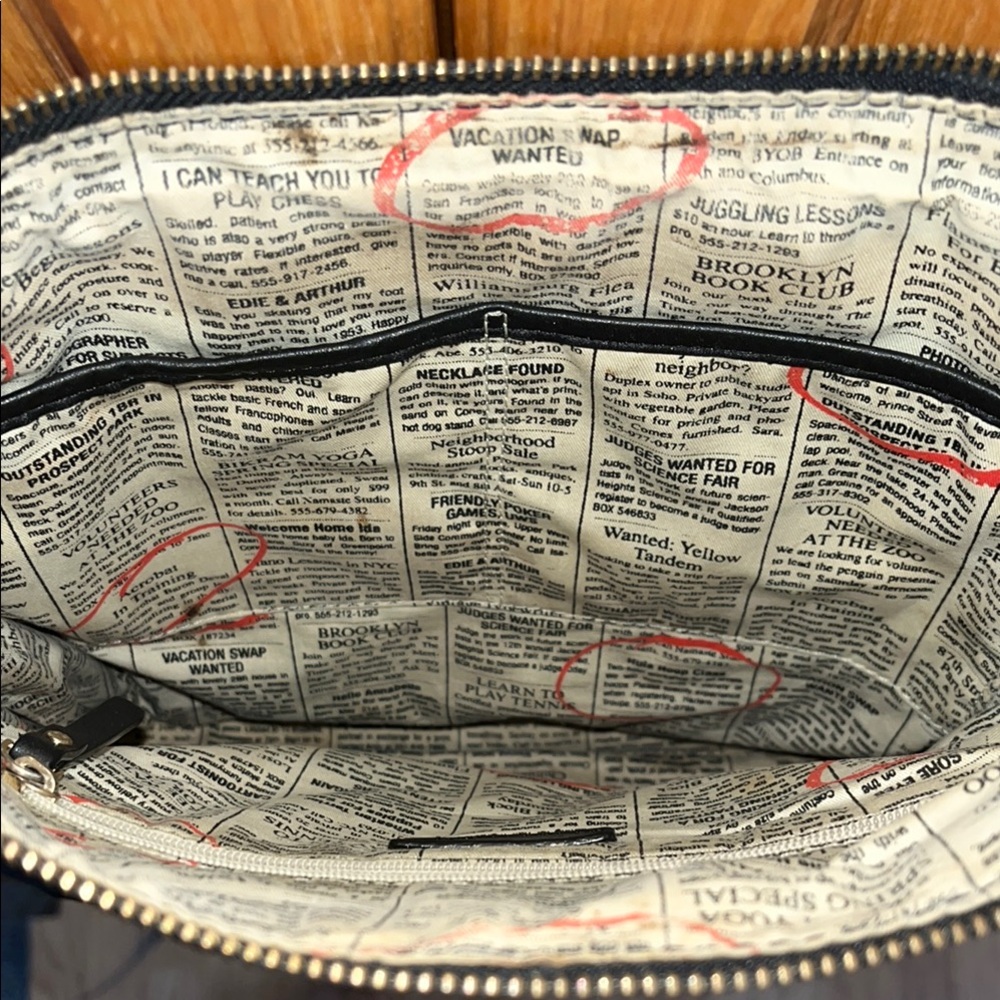Kate Spade Cream and Red Rotary Dial Crossbody Bag - Picture 4 of 7